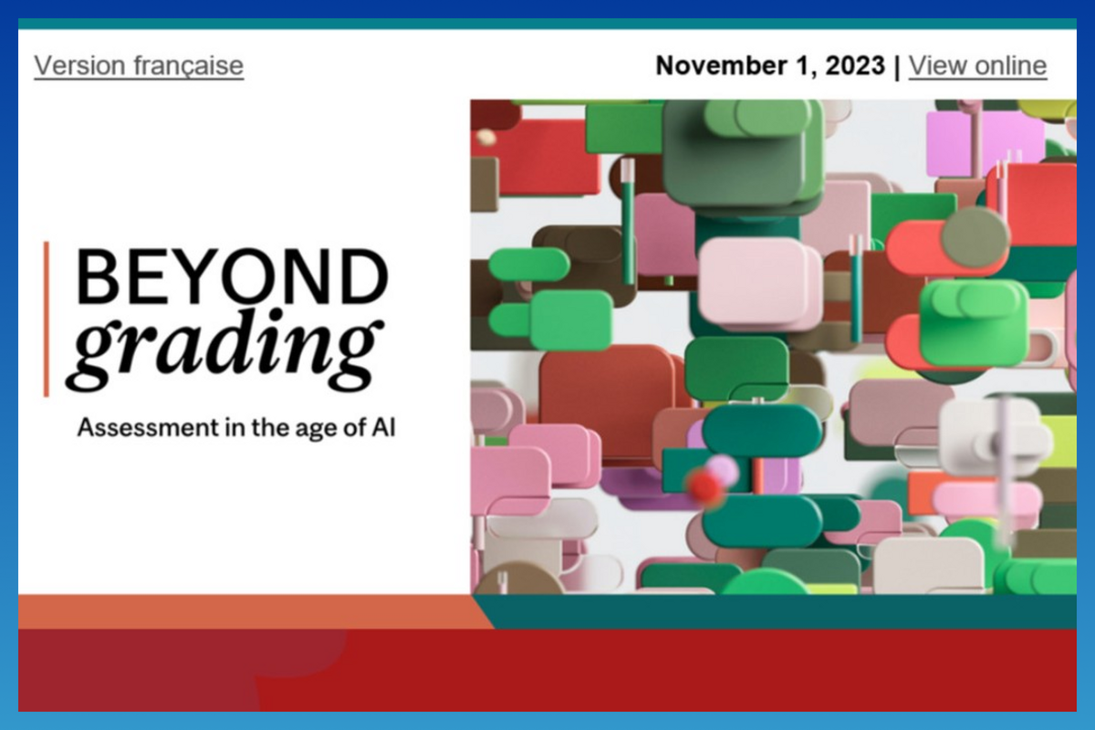 Beyond Grading: Assessment in the Age of AI with TLS