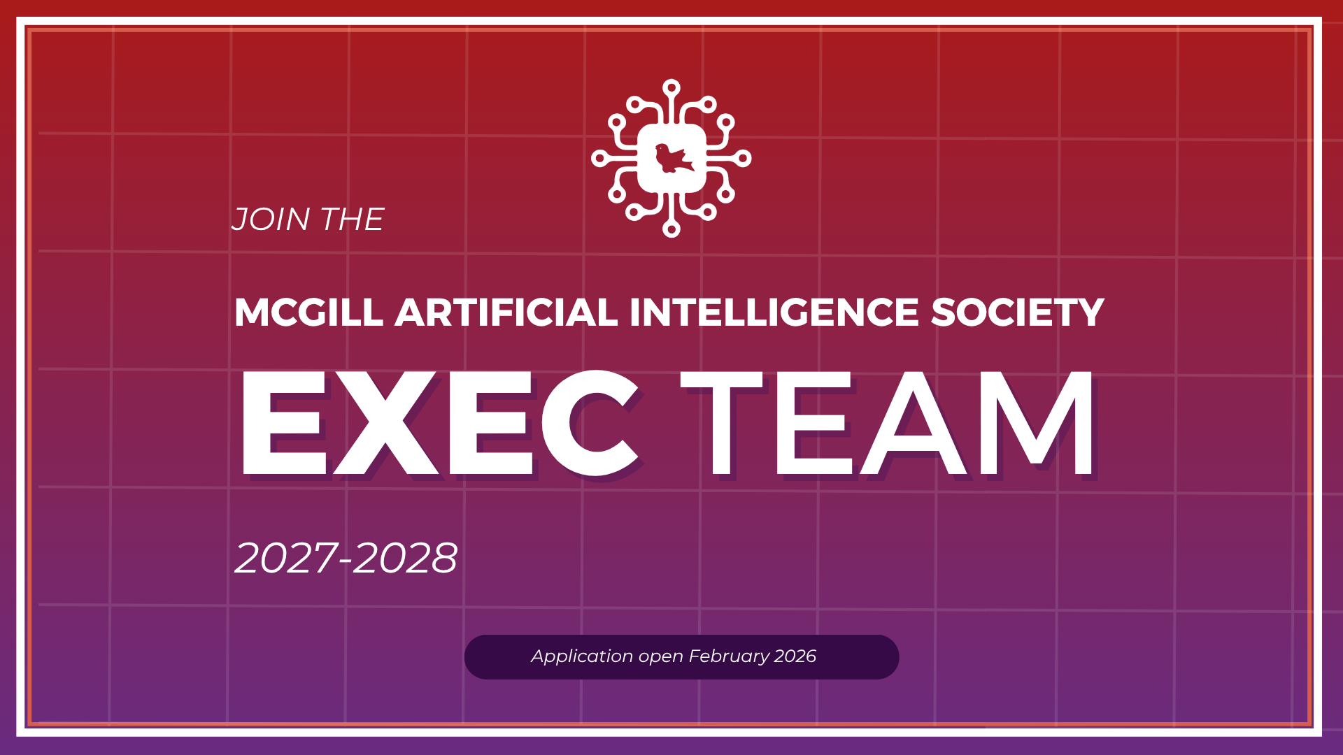 MAIS Exec Applications